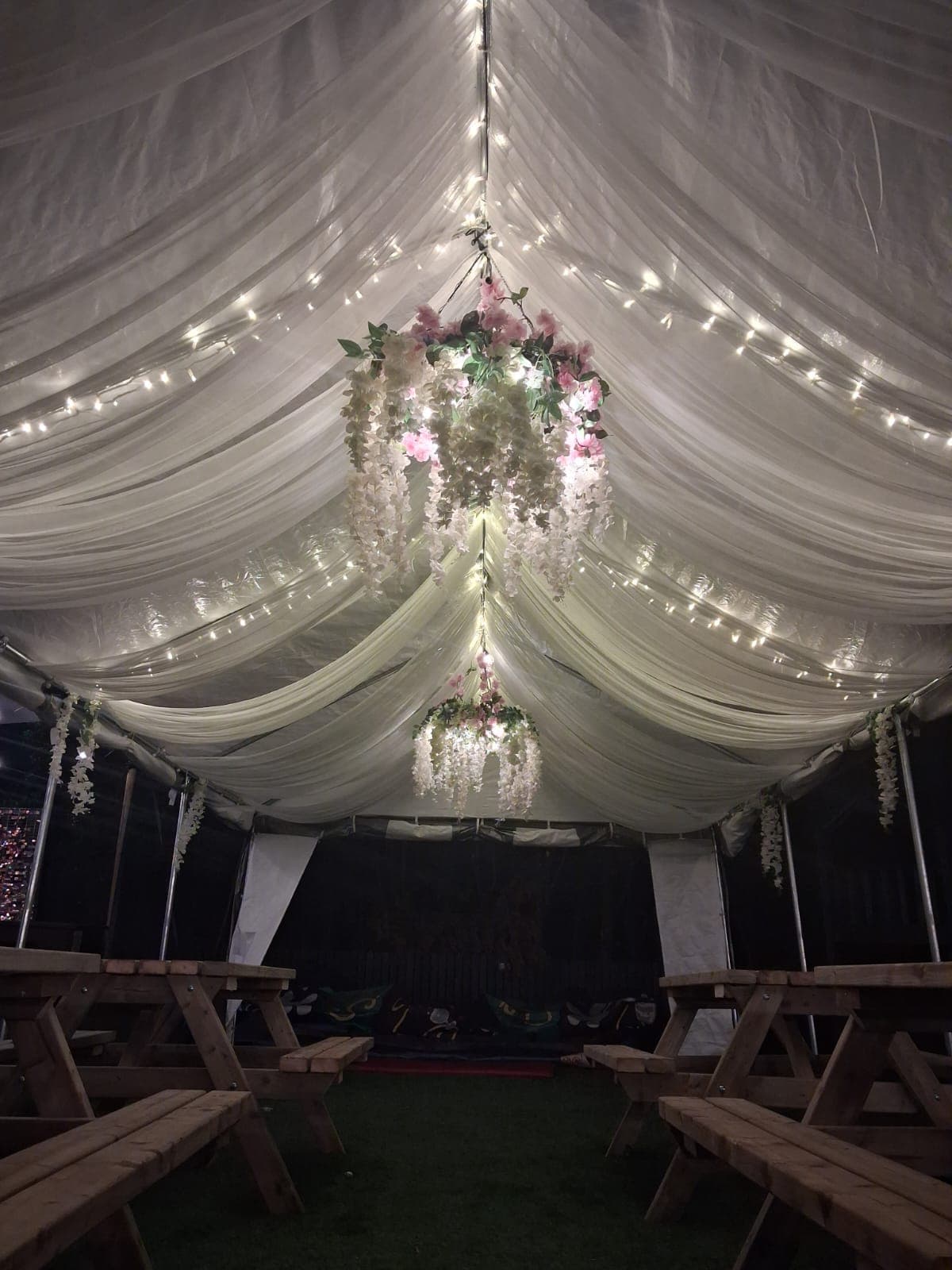 The Outdoor Marquee at The Lakeside Inn